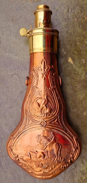  G&J W Hawksley Powder Flask - Rider