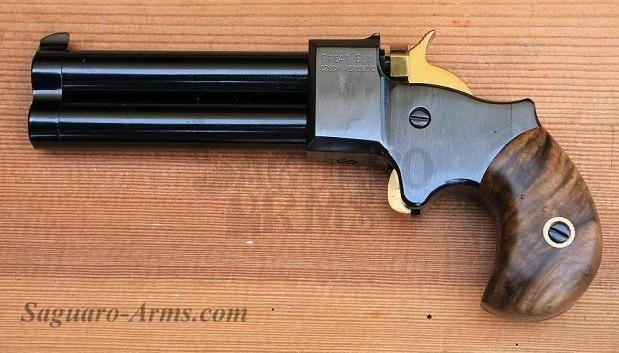 Pistolet czarnoprochowy Derringer 9mm 3"kurek TiN