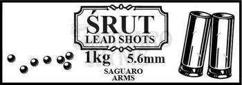 Lead shot  1kg 5,6 mm