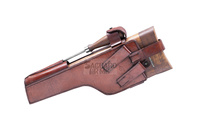 Western brown left holster