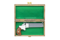 Pistolet czarnoprochowy Derringer 9 mm 3,5 chrom Great Gun