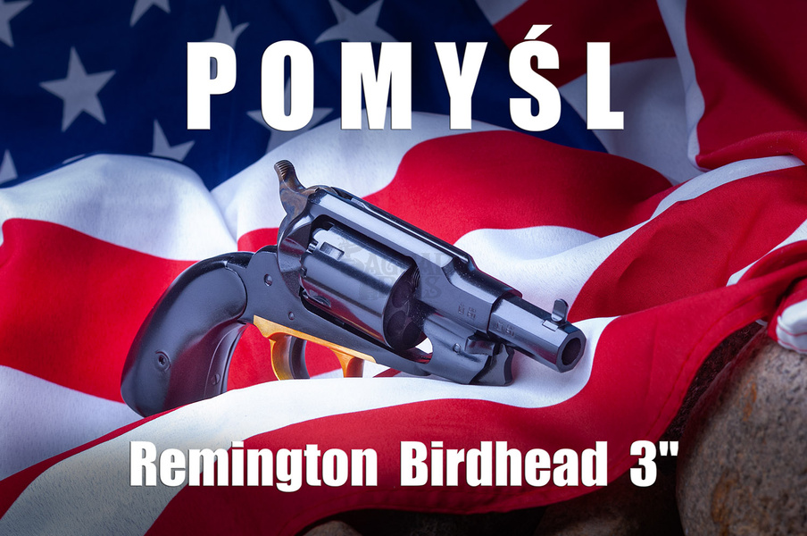 Black Powder Revolver Remington1858 Birdhead 3"