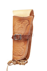 Western brown left holster