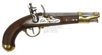 Pistolet czarnoprochowy AN IX pistol cal 17,5 mm S.355