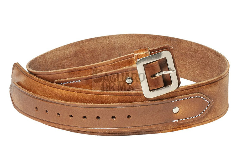 Pas brąz M western 86-100 cm