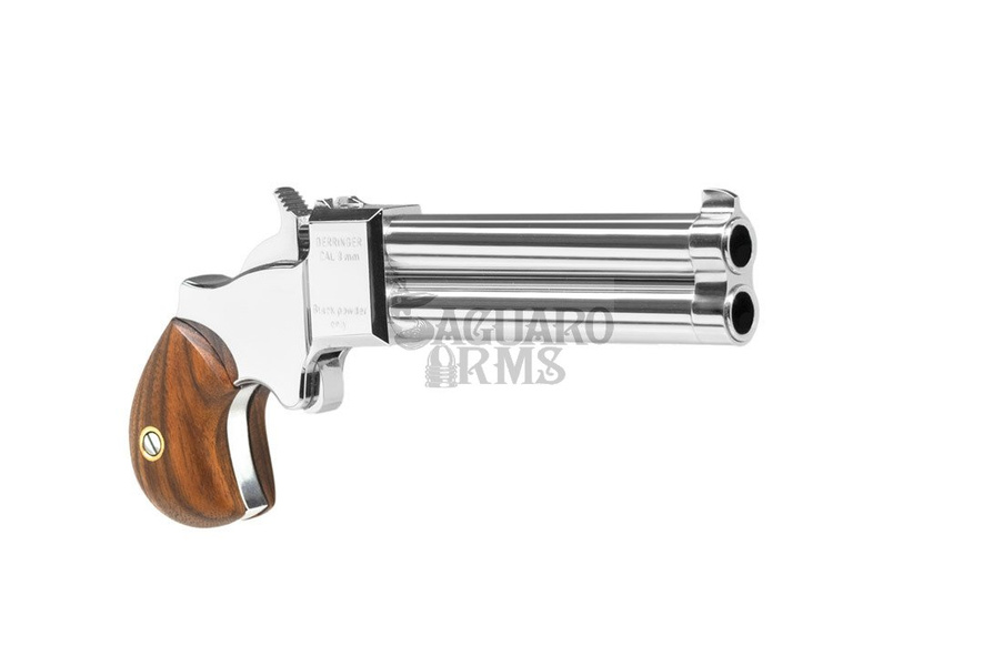 Pistolet czarnoprochowy Derringer 9 mm 3,5 chrom Great Gun