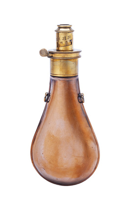  G&J W Hawksley Powder Flask - Plain 1
