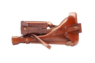 Western brown left holster