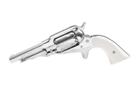 Black Powder Revolvers Remington Pocket Nickel .31 White Grip