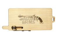 Gold Capper Pistol engraving