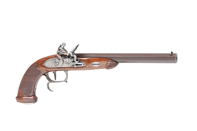 Pistolet skałkowy Le Page Target .45 S.327-450 gładka lufa 