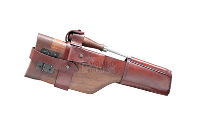 Western brown left holster