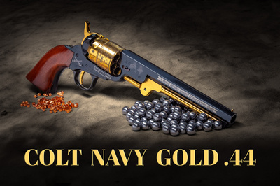 Colt Navy grawerowany YAL44ST/GOLD/GTS