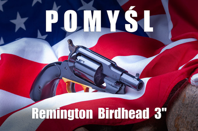Rewolwer czarnoprochowy Remington Birdhead 3"