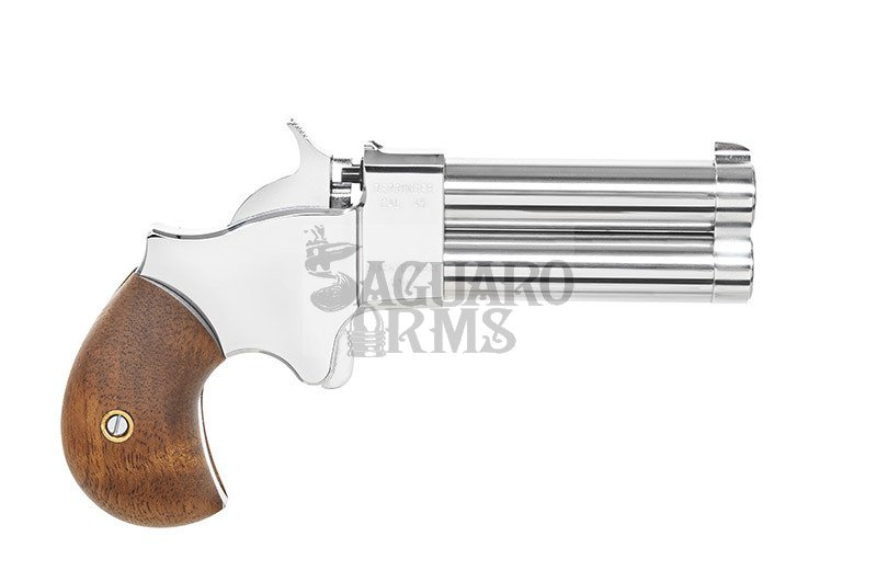 Pistolet czarnoprochowy Derringer .45 3" INOX lufy