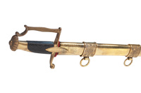 French Infantry officer sword .