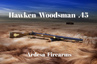 Hawken Woodsman Percussion rifle .45 Ardesa