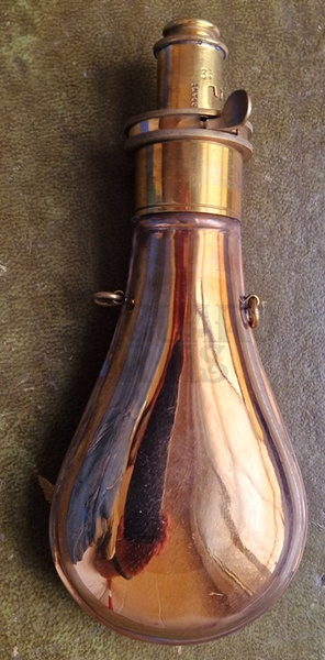  G&J W Hawksley Powder Flask - Plain 1