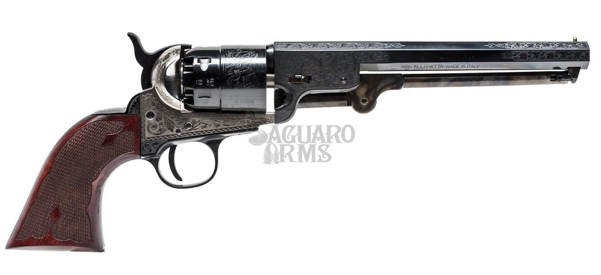 Black Powder Revolvers Colt Navy 1851 YAL44STDLLC .44 Pietta