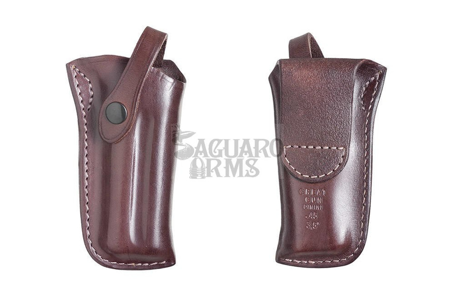 Leather holster Derringer Dimini 3,5'' loop Great Gun