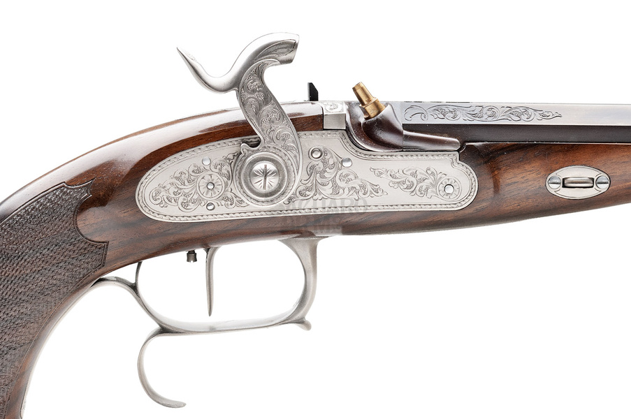 Pistolet czarnoprochowy Le Page Target DELUXE Pedersoli L.326