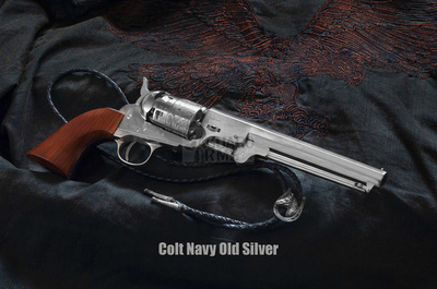 Rewolwer czarnoprochowy Colt Navy Old Silver YANOS44 Pietta