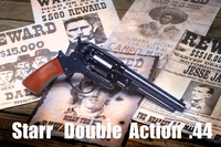 Black Powder Revolver Starr Double Action .44 Pietta