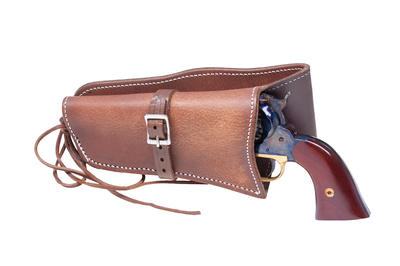 Western natural left holster