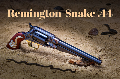 Rewolwer czarnoprochowy Remington Snake RGACH44/AE/SN