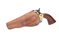 Universal 5,5" right brown holster