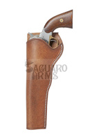 Universal 8" left brown holster