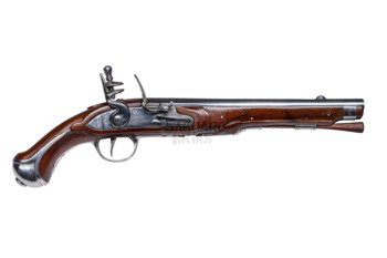 Francuski pistolet czarnoprochowy marynarki 1733