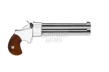 Pistolet czarnoprochowy Derringer 9mm 4,5" chrom