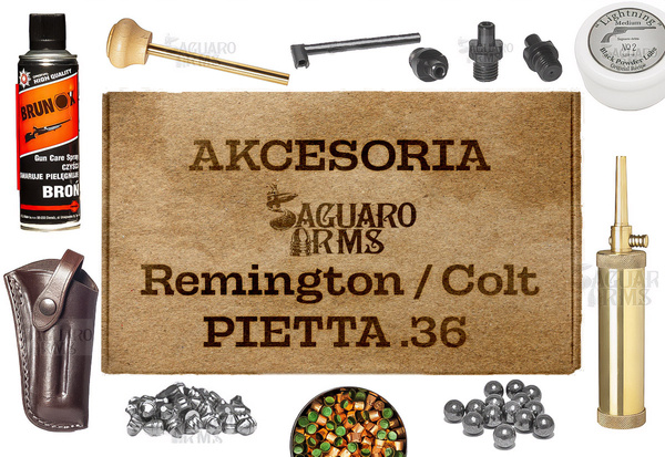Zestaw akcesoriów Remington /  Colt PIETTA 36 
