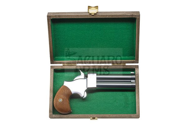 Pistolet czarnoprochowy Derringer .45 3,5" chrom