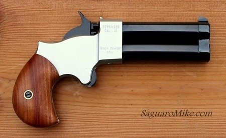 Pistolet czarnoprochowy Derringer .45 3" Czarny