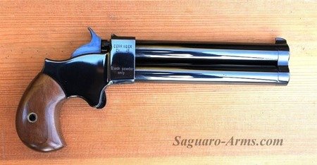 Pistolet czarnoprochowy Derringer .45  5" czarny