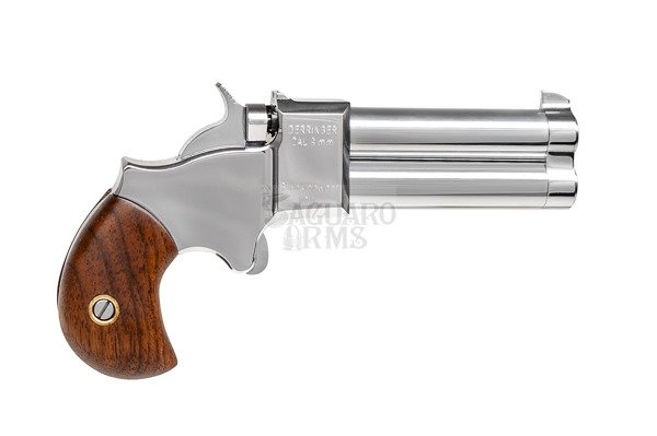 Pistolet czarnoprochowy Derringer 9mm 2,5 chrom Great Gun