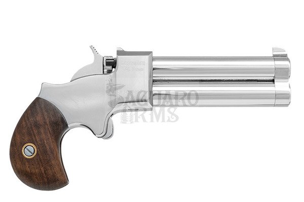 Pistolet czarnoprochowy Derringer 9mm 3,0 chrom Great Gun