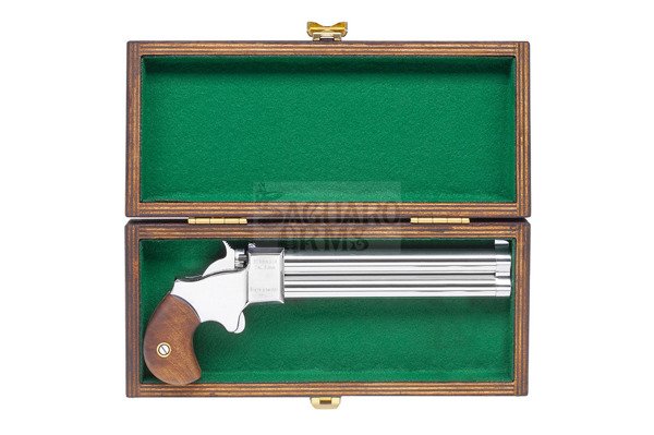 Pistolet czarnoprochowy Derringer 9mm 5" chrom