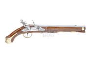 Francuski pistolet czarnoprochowy marynarki 1733 mosiądz