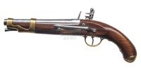 Francuski pistolet skałkowy 1766.Cal. 69.
