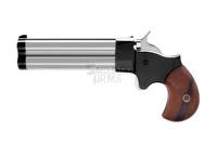 Pistolet czarnoprochowy Derringer .45 4"  INOX lufy, kurek,spust
